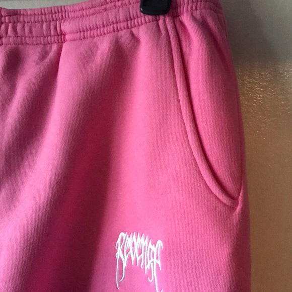 Revenge Pink Large Heavy weight Sweat Pants NWT - Picture 13 of 17